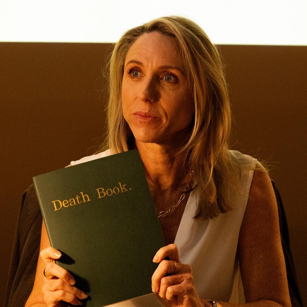 Still from The Funeral Planner